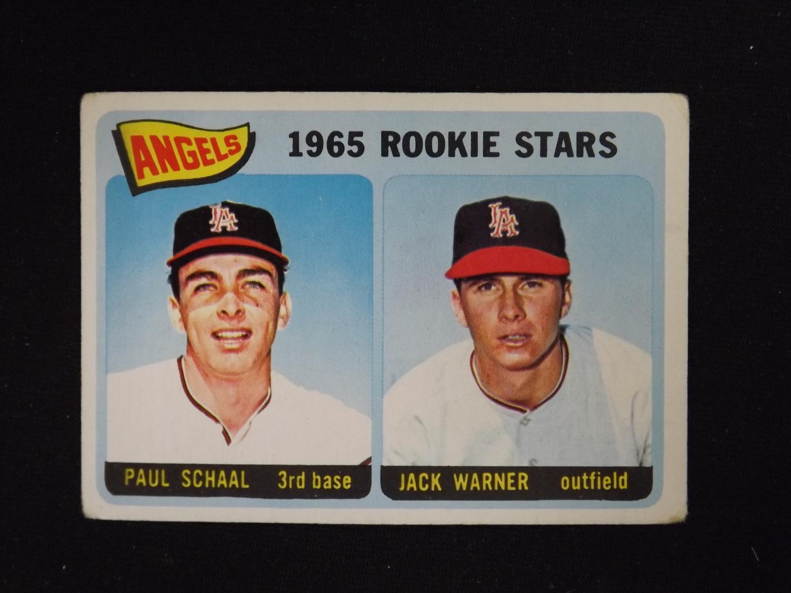 1965 TOPPS #517 ANGELS SCHAAL WARNER RC