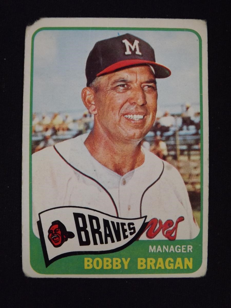 1965 TOPPS #346 BOBBY BRAGAN BRAVES