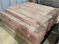 PALLETS OF RED BRICK