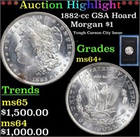 1882-cc Morgan Dollar GSA Hoard $1 Grades Choice+