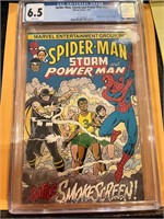 Spider-Man, Storm and Power Man (1982 Marvel) Smok