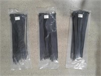 3 Bags (300) 11.5" Zip-Ties