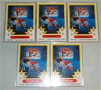 Lot of 5 7th Inning Sketch The Dream Hockey cards