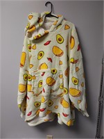 Oversized Hoodie Blanket - Taco