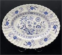 J&G Meakin England, Blue Nordic Pval Platter