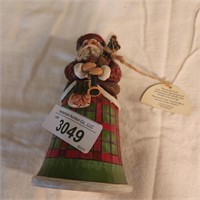 Jim Shore Scottish Santa - approx 8" tall