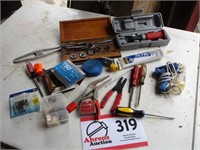Tools, Glue Gun/Glue, Impact Driver, Tap & Die