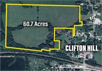 60.7 Acres - Clifton Hill Online Land Auction