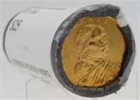 Roll of (25) 2012-D Native American U.S. Dollars