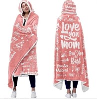 Mother’s Day Hooded Blanket Gift