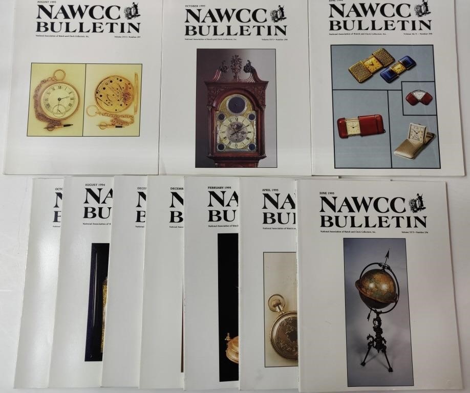 Nawcc Bulletin Watch & Clock Collector Books