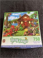G) Lazydays, new 750 piece jigsaw puzzle