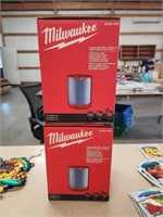 (2) Milwaukee Large Wet/Dry Vacuum Filters