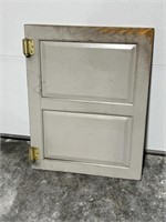 Gray hinged door 2' x 2'