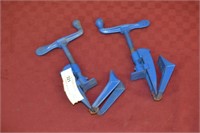 Pair 2x4 Adjustable Woodworking Bar Clamps