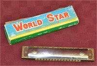 World Star harmonica In Original Box