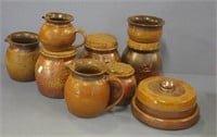 Collection of Bendigo pottery