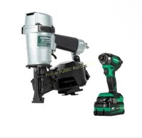 Metabo HPT $303 Retail Pro Bundle 1-3/4 Inch Coil