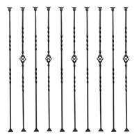1/2 inch Wrought Iron Balusters 1/2 x 44 Hollow Si
