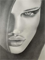 Julia Gabrielov "Rosie"  Pencil 1st Pc By Artist