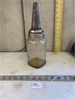 Antique Master Oil Spout with Bottle