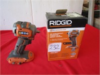 RIGID 18 V SUBCOMPACT 3/8 IMPACT WRENCH-LIKE NEW