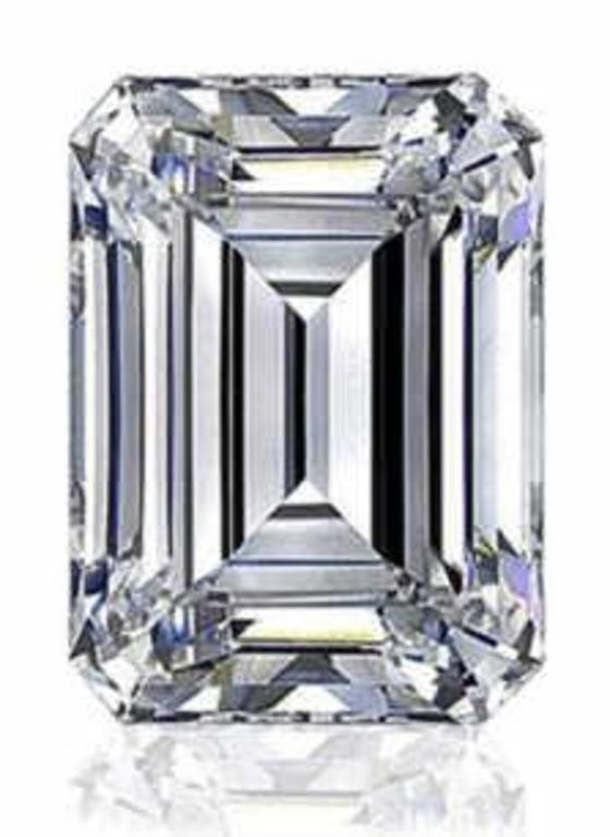 Emerald Cut 3.26 Carat VVS2 Lab Diamond