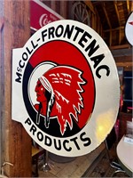 18” Wall Mount Porcelain McColl-Frontenac Sign