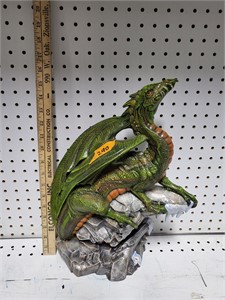 Large Ceramic Dragon Figure
