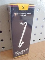 5 Vandoren CR122  Clarinette Basse Reeds