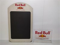 Red Bull Advertising Piece And Menu Board