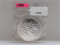 1oz .999 Silver Canada Maple Leaf