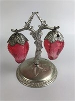 VTG Hanging Strawberry Salt and Pepper Shakers