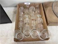 12 - BITBURGER PILSNER GLASSES