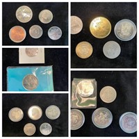 Assorted lot of x22 Canada Trade Tokens