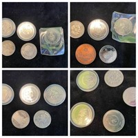 Assorted lot of x20 Canada Trade Tokens