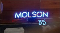 Molson Neon Sign