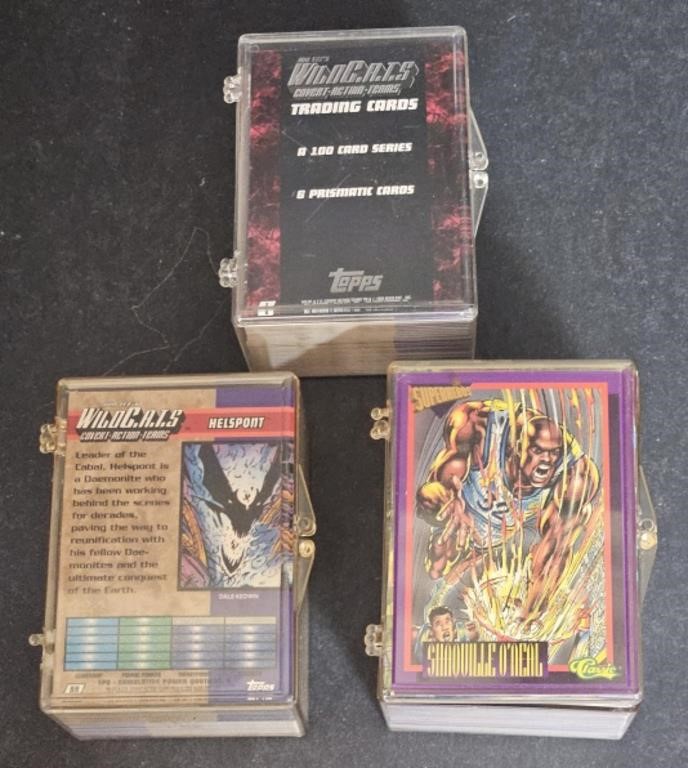 (K) Wildcats And Deathwatch 2000 Trading Cards.