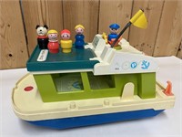 f.price 1972 Happy Houseboat+ 5 figurines