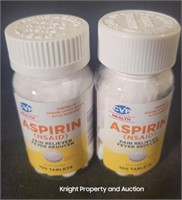 2 Aspirin 100 Tablets
