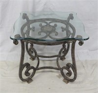 Drexel Heritage Wrought Iron Occasional Table