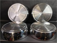 Set of Four 12in Ford Hubcaps