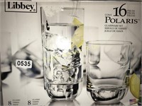 LIBBEY POLARIS GLASSWARE