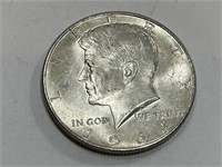 90% Silver 1964  BU Kennedy Half Dollar