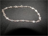 Jewelry-marked 925 - silver heart bracelet