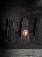 Jewelry-Men's Tiger Eye 14K GE marked ring-