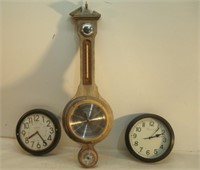 Barometer and Clocks