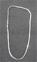 20in 925 Italy Silver Necklace