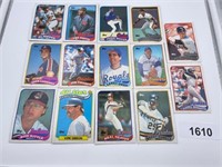 (14) 1989 Topps Baseball Cards: Ron Kittle,