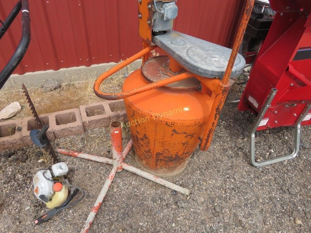 Electric Cement Mixer, Pole Stand Missing
